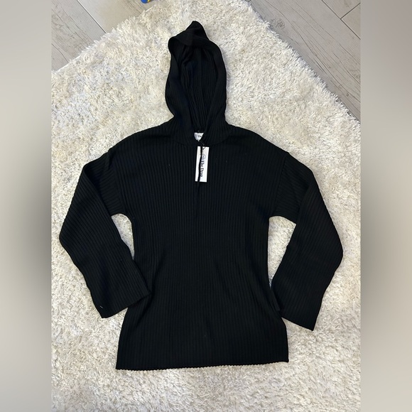 NWT Drawstring Hoodie Sweater - Picture 3 of 3